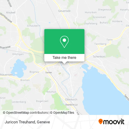 Juricon Treuhand map