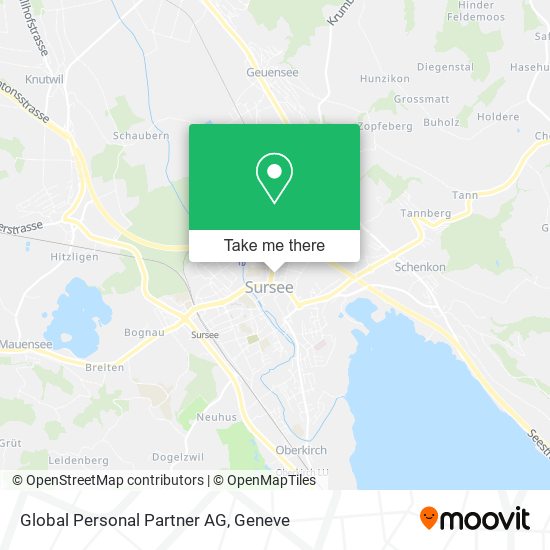 Global Personal Partner AG map