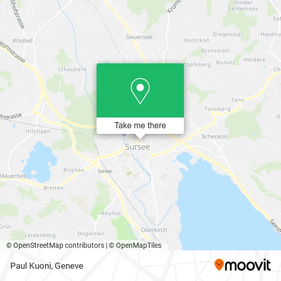 Paul Kuoni map