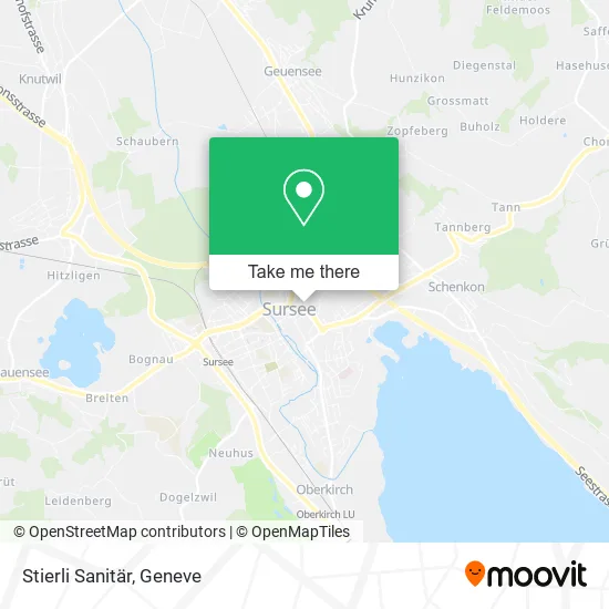 Stierli Sanitär map