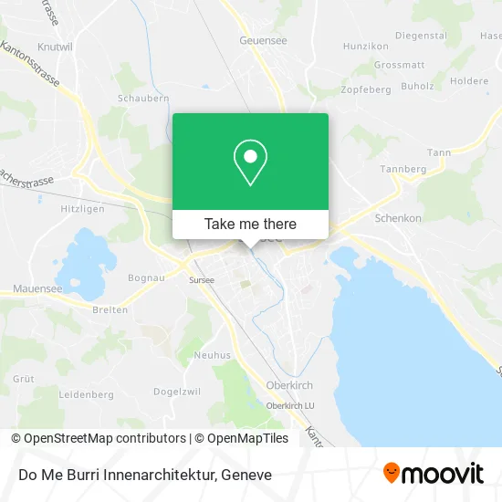 Do Me Burri Innenarchitektur map