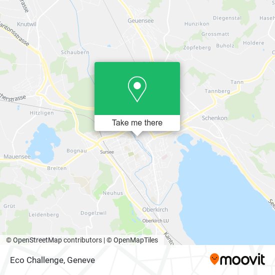 Eco Challenge map