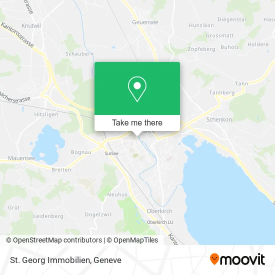 St. Georg Immobilien map