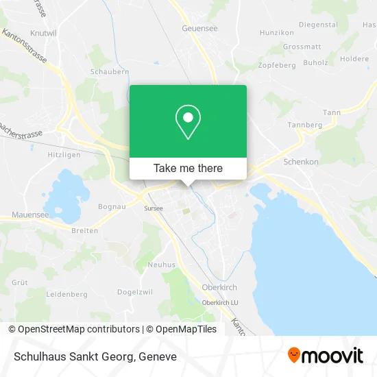 Schulhaus Sankt Georg map