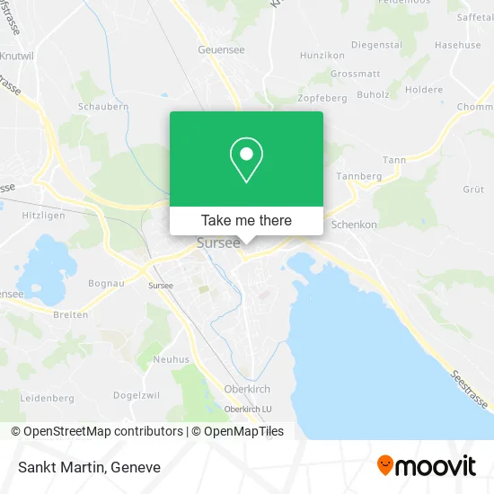 Sankt Martin map