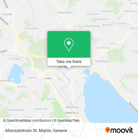 Alterszentrum St. Martin map