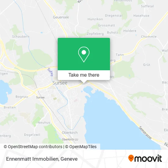 Ennenmatt Immobilien map
