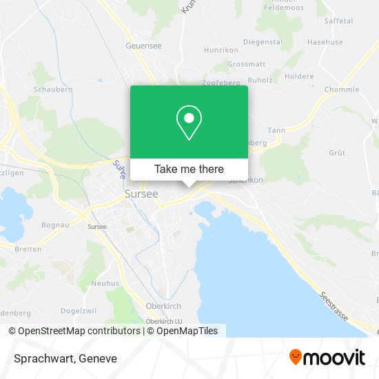 Sprachwart map