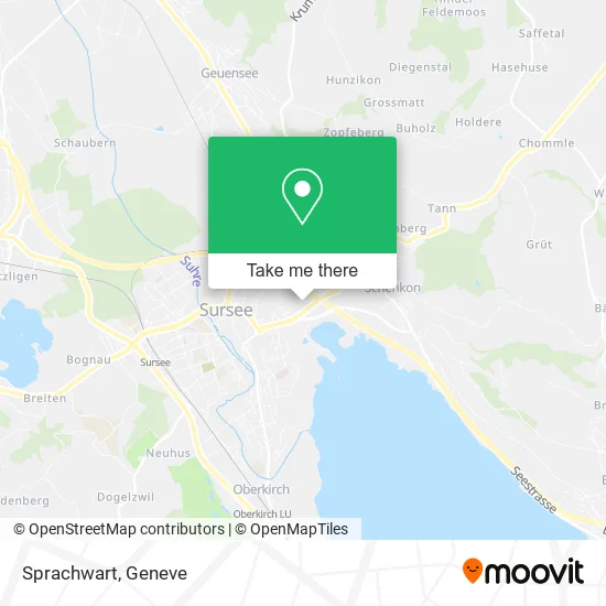 Sprachwart map