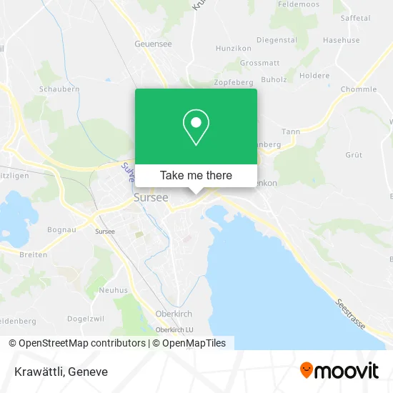 Krawättli map
