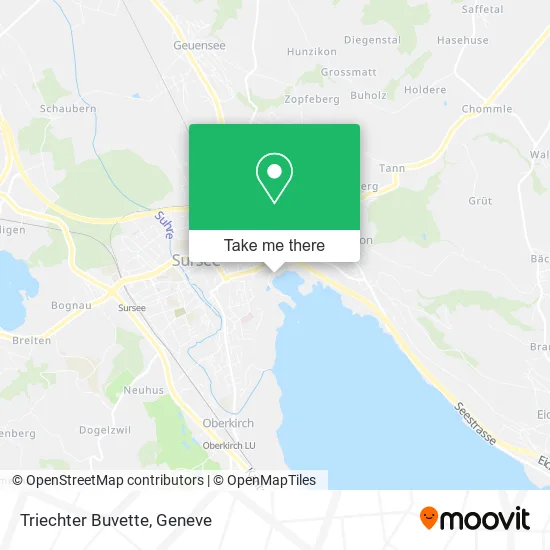 Triechter Buvette map