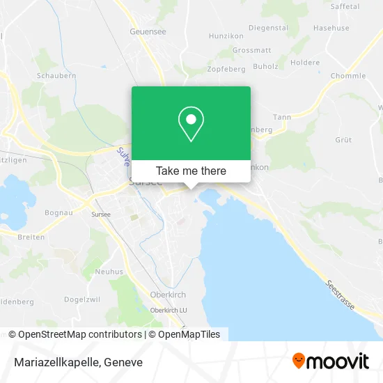 Mariazellkapelle map