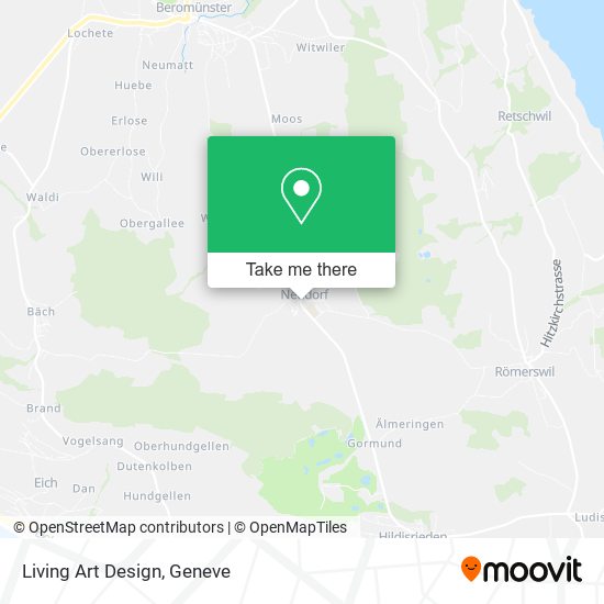 Living Art Design map