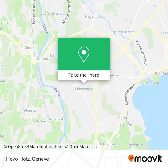 Hevo Holz map