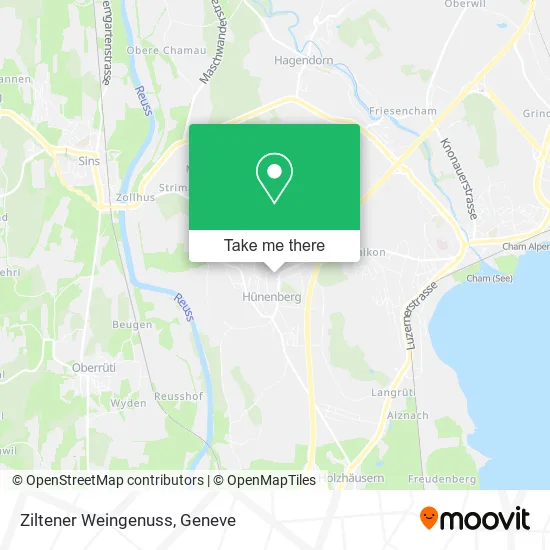 Ziltener Weingenuss map