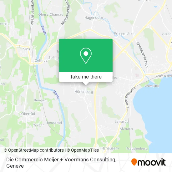 Die Commercio Meijer + Voermans Consulting map