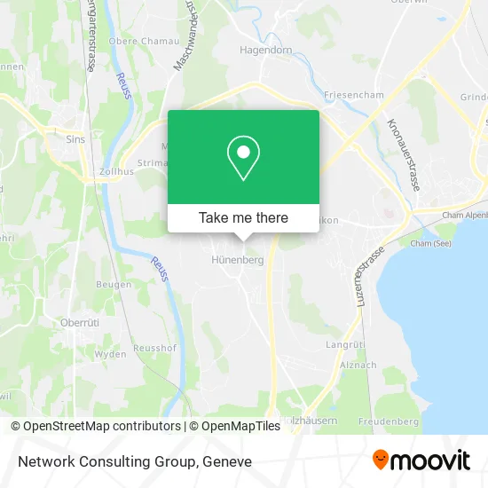 Network Consulting Group map