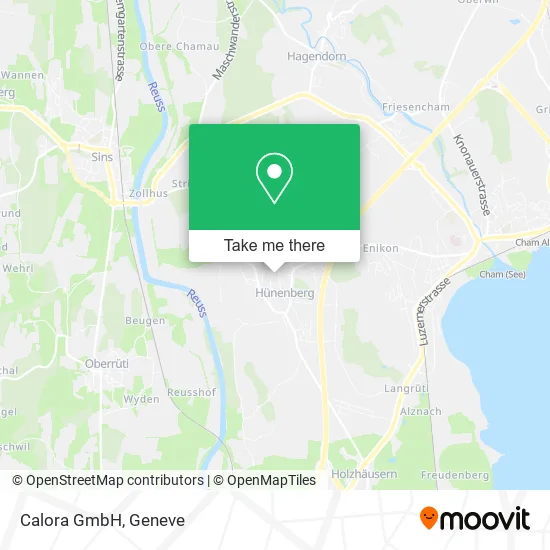 Calora GmbH map