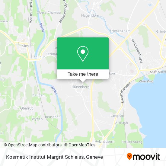 Kosmetik Institut Margrit Schleiss map