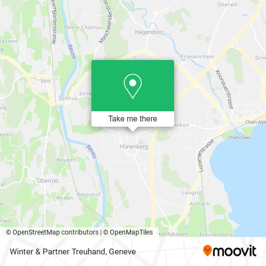 Winter & Partner Treuhand map