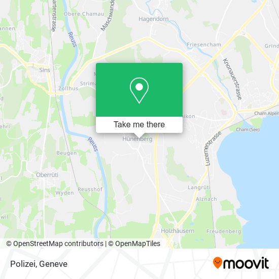 Polizei map