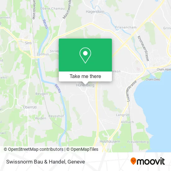 Swissnorm Bau & Handel map