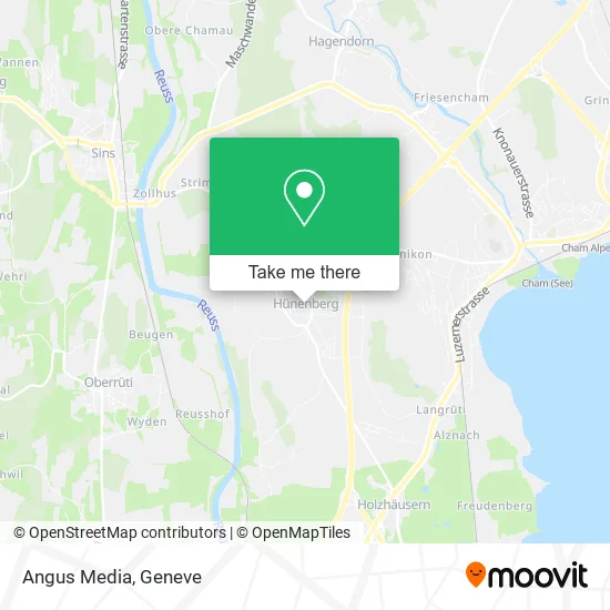 Angus Media map