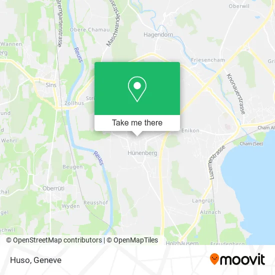 Huso map