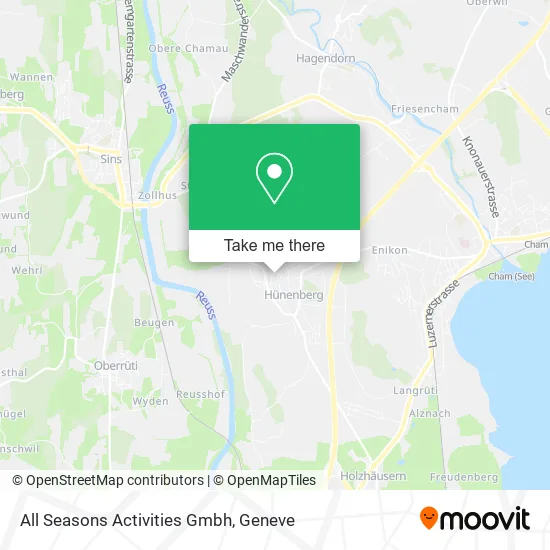 All Seasons Activities Gmbh map