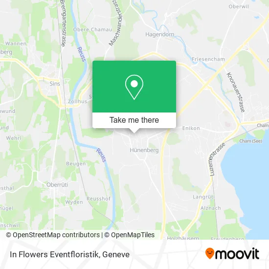 In Flowers Eventfloristik map