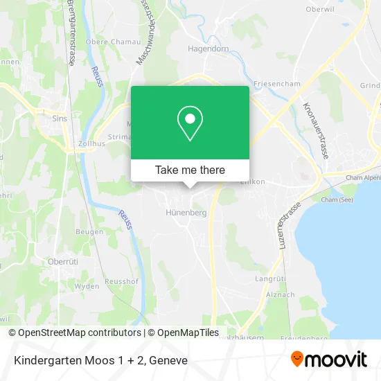 Kindergarten Moos 1 + 2 map