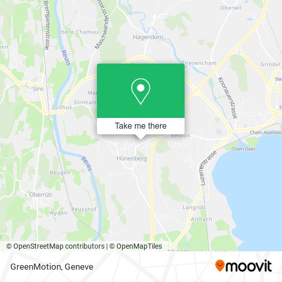 GreenMotion map