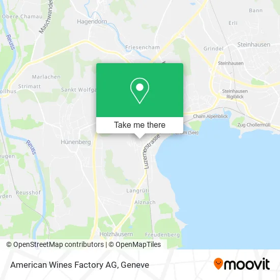 American Wines Factory AG map