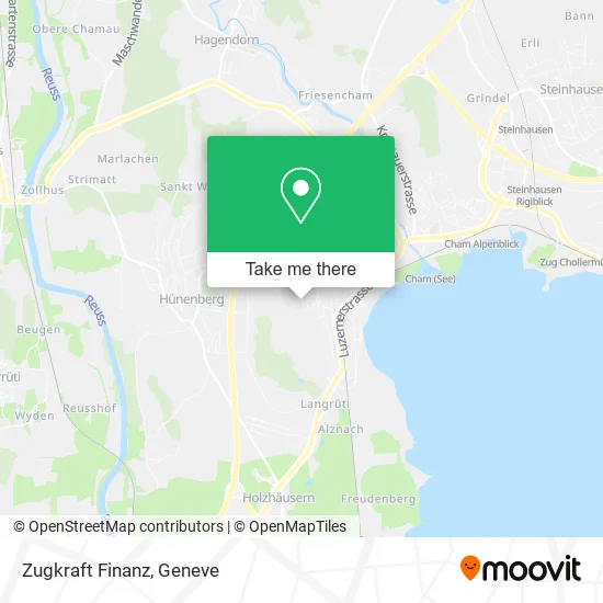 Zugkraft Finanz map