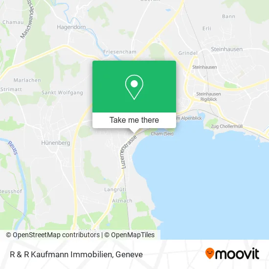 R & R Kaufmann Immobilien map
