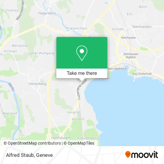 Alfred Staub map