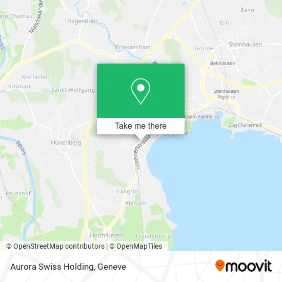 Aurora Swiss Holding map