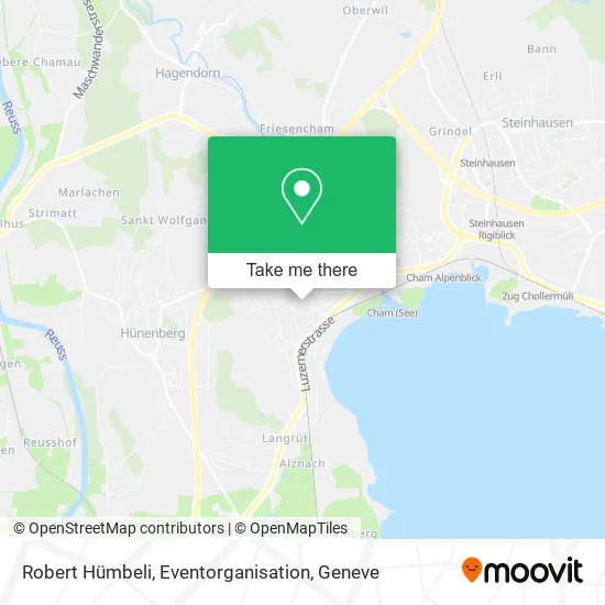 Robert Hümbeli, Eventorganisation map