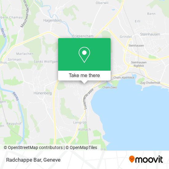 Radchappe Bar map