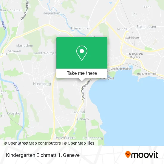 Kindergarten Eichmatt 1 map