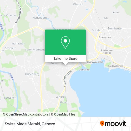 Swiss Made Meraki map