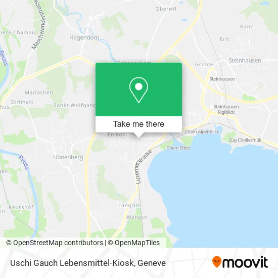 Uschi Gauch Lebensmittel-Kiosk map