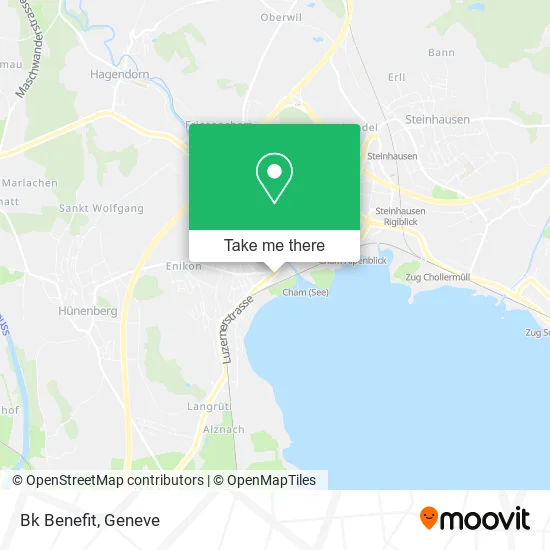 Bk Benefit map