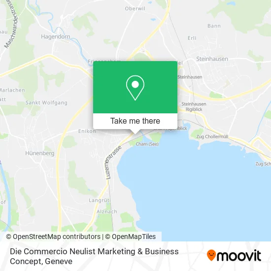 Die Commercio Neulist Marketing & Business Concept map
