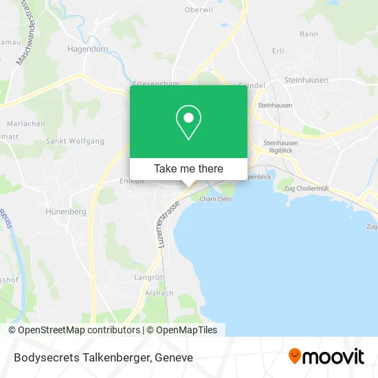 Bodysecrets Talkenberger map