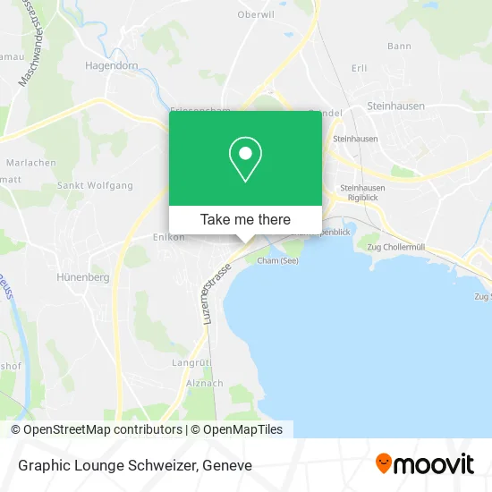 Graphic Lounge Schweizer map