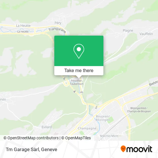 Tm Garage Sàrl map