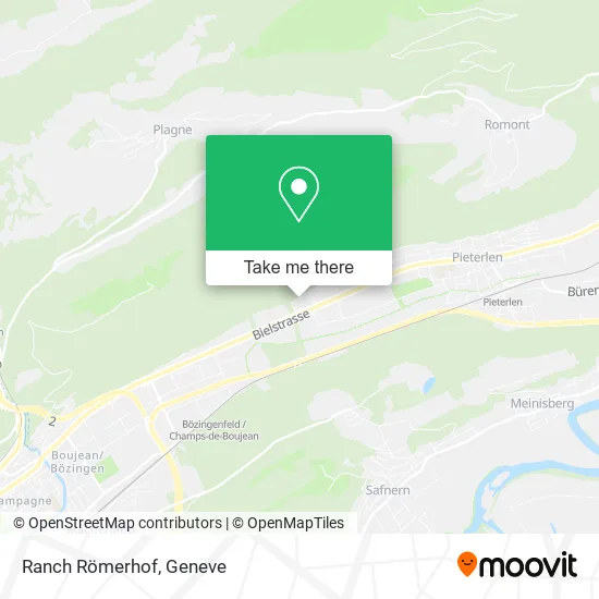 Ranch Römerhof map