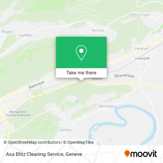 Asa Blitz Cleaning Service map