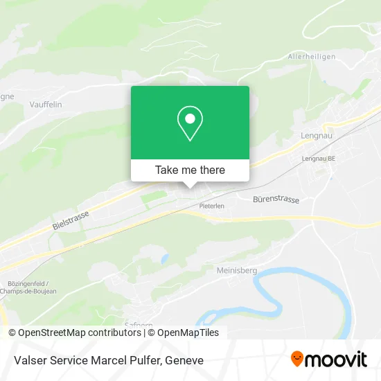 Valser Service Marcel Pulfer plan